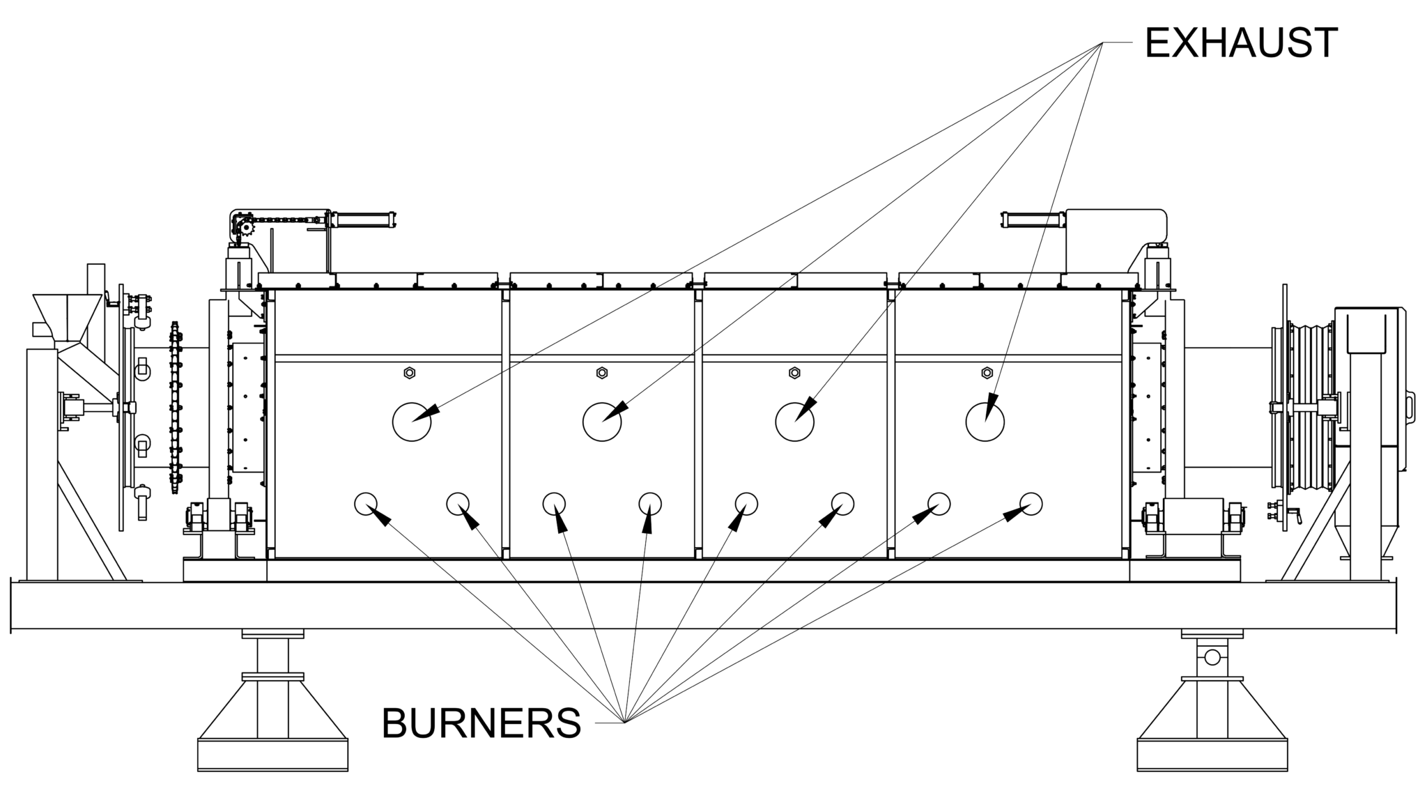Indirectfired Rotary Kiln Design Alpha Thermal Process